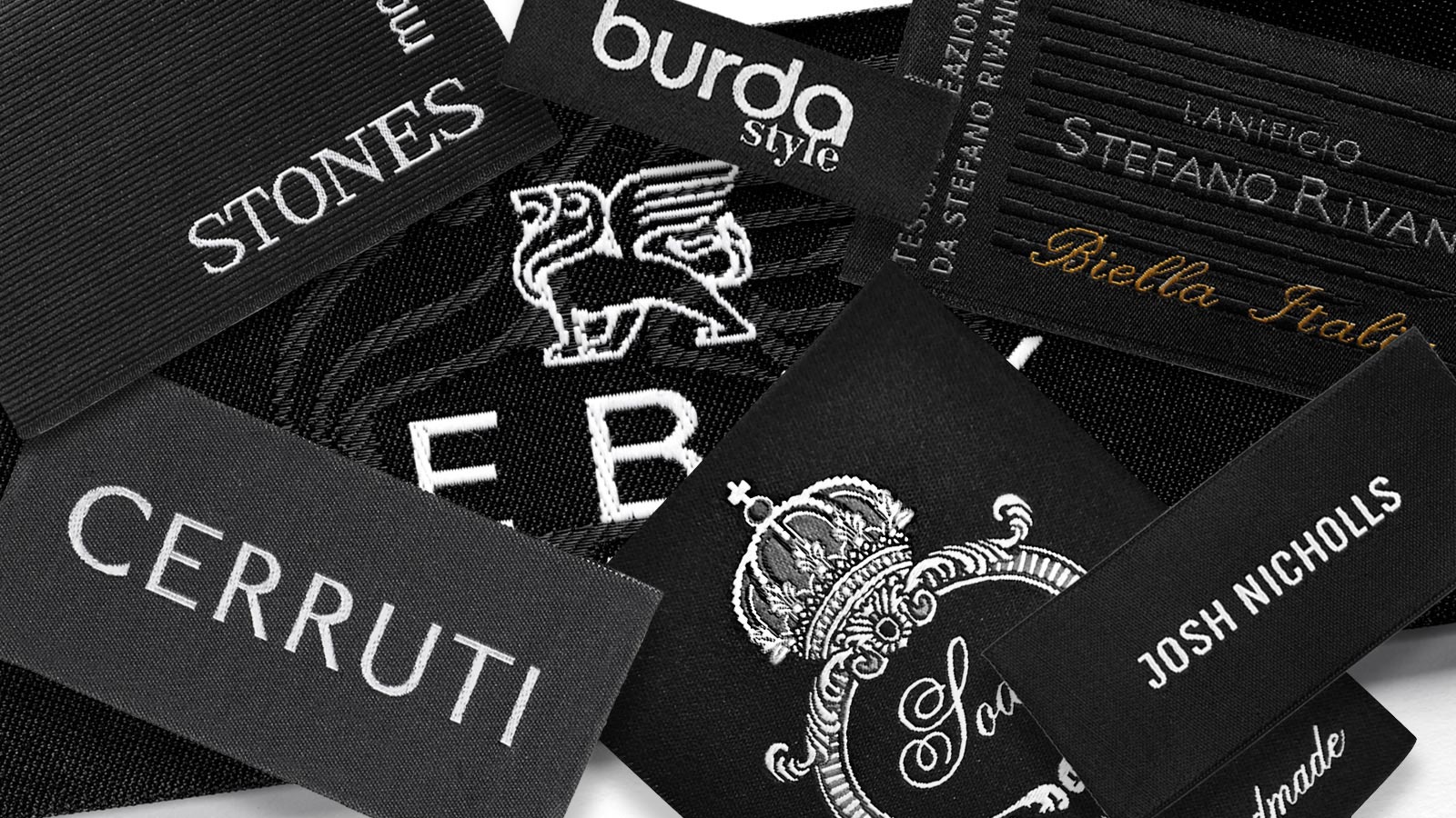 Blulabel etichette Modena, blulabel produzione etichette, etichette  abbigliamento Emilia Romagna, etichette tessute, produzione etichette per  vestiti